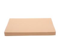 DOITOOL 50pcs Brown Kraft Paper Cardstock Sheets for Crafting and DIY Projects Sturdy Material Easy to Use Paper and Scrapbooking Cardboard Sheets