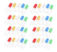 DOITOOL 50pcs Disposable Plastic Security Padlock Seals with Metal Wire, Tamper Evident and Broad Compatibility, for Packaging and Footwear in Logistics and Interwarehouse Transfers