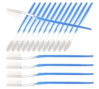 DOITOOL 50pcs Disposable Toothbrushes Set with Soft Plastic Bristles, Portable and Safe for Travel and Preparing for Guests, Compact on The Go Oral Care Solution