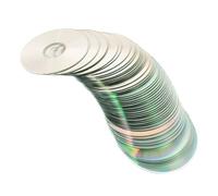 DOITOOL 50pcs Handmade Decorative Cd Discs Diy Craft Supplies for Home Decor and Upcycling Projects from Discarded Cds