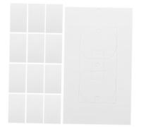 DOITOOL 50pcs Outlet Insulation Pads Power Socket Covers Wall Socket Insulators Electrical Insulating Gaskets for Domestic Commercial Use Prevent Electric Shock and Draft Protection