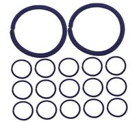 DOITOOL 50pcs Ponytail Holders Nylon Hair Ties Spiral Hair Bands for Girls Boys and Girls Rubber Bands for Women