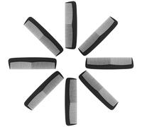 DOITOOL 50pcs Portable Black Hair Combs Bulk Made of Sturdy Pp Material with Versatile Fine and Wide Teeth Design, Lightweight and Easy to Carry Travel Hair Comb for Women the Elderly