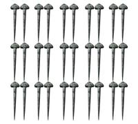 DOITOOL 50pcs Sturdy Hoof Nails for Horse Shoe Replacement, Portable Iron Horseshoe Nails with Creative and Unique Shape, Multifunctional Farrier Supplies for Professional Horse Equipment