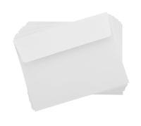 DOITOOL 50pcs White Letter Envelopes Self-Seal for Invitations Cards Mailing Tear-Resistant Business and Wedding Correspondence Standard