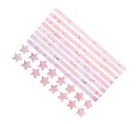 DOITOOL 540pcs Gradient Color Luminous Star Origami Paper Strips for DIY Crafts Glow Dark for Handmade Decorations Party Gift Making and Creative Art Projects