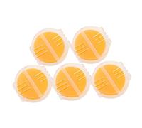 DOITOOL 5pcs Beeswax Thread Wax Conditioner for Quilting Sewing Embroidery Natural Yellow Wax in Plastic Box Strengthens and Reduces Tangling for Hand Stitching and Cross-Stitch Crafting