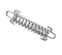 DOITOOL 5pcs High Strength Stainless Steel Tent Spring Buckle with Oxidation Prevention and High Elasticity, Effective Wind Rope Tensioner for Outdoor Camping Tent Accessories