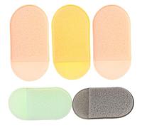 DOITOOL 5pcs Lightweight Makeup Sponges Face Wash Sponges Finger Puff, Not Easy to Shed Hair, for Foundation Application and Travel Use
