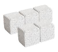 DOITOOL 5pcs Medium Natural Volcanic Rock Molar Stones for Hamster Bunny Guinea Pig Chewing Small Pet Teeth Grinding Chew for Teething and Dental Health