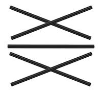 DOITOOL 5Pcs Multipurpose Painting Pencils for Glass and Ceramic, Black and Colored Markers for Writing and Art, Sturdy Mark Pens Suitable for Crafts and Window Decoration