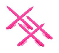 DOITOOL 5pcs Pink Ribbon Ballpoint Pens Smooth Writing Portable Fine Ink Pens for Students Volunteers Fundraising Cancer Awareness Charity Support