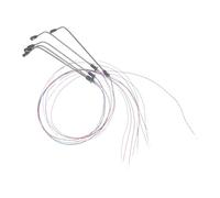 DOITOOL 5pcs Scale Road Lanterns for Dollhouse Railway Village Pathway Micro Landscape Decoration with Realistic Detailing and Easy Installation