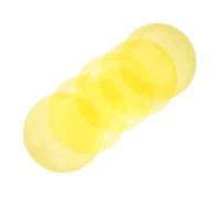 DOITOOL 5pcs Self-Adhesive Colored Transparency Pet Light Diffuser Films for LED and Spotlights Fade-Resistant Warm Gel Filters for Bedroom and Easy DIY Color Change