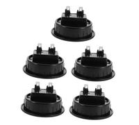 DOITOOL 5pcs Speaker Cable Clips Quick Connect Wire Terminal Speaker Binding Post Connectors for Sound System Rear Panel Automotive Audio