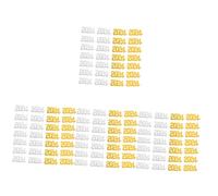 DOITOOL 5pcs Year Celebration Confetti of Gold Silver Party Decorative Scatters for Table Crafting Invitations for Years Eve Decorations and Festive Atmosphere