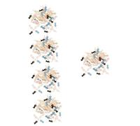 DOITOOL 5sets Adorable Cat Enamel Pendants for DIY Jewelry Making Hanging Ornaments Craft Decor White Pink Black Blue for Necklaces Bracelets and Handmade Crafts 40pcs*5