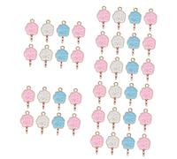 DOITOOL 5sets Candy Shape Alloy Charms DIY Jewelry Making Pendants for Necklaces Cute Earring Charms Present for Friends and Family for Crafting and Jewelry Projects 18pcs*5