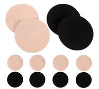 DOITOOL 6 Pairs Nursing Pads Cotton Cloth Soft and Comfortable to Wear Reusable Breastfeeding Nipple Protectors for Women Moms Coverings Small Covers