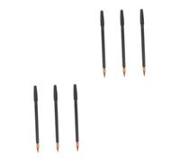 DOITOOL 6 Pcs Dual-tip Scratch Painting Pens for Black Stylus Sketch Art Drawing Tools with Curved Ergonomic Grip for Easy Scratch-Off and Detailed Coloring