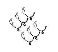 DOITOOL 6 Pcs Multi-function Nylon Backdrop Clips for Clothes and Background Plates, Windproof and Sturdy Contemporary Design, Suitable for Multiple Scenes Random Color