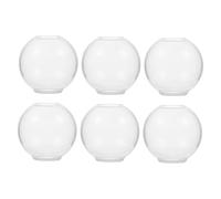 DOITOOL 6 Pcs Round Ball Shape Silicone Mold for DIY Crystal Resin Crafts Non Stick Handmade Sphere Casting Molds Smooth Surface Easy Demoulding Lightweight and Portable