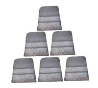 DOITOOL 6 Pieces Fixed Wedge Hammer Handle Wedge Safety Corner Garden Iron s Hammer Metal Splitting Iron Grey