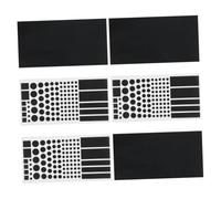 DOITOOL 6 Sheets Sun Protection Stickers Light Blocking LED Covers Indicator Light Sticker Self Adhesive for Electronics Office Night Use