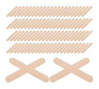 DOITOOL 600pcs Wooden Ice Cream Stick DIY Classroom Supplies Popsicle Sticks for Plants Ice Cream for Crafts Craft Small Art Wood Wood