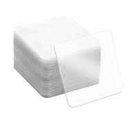 DOITOOL 60pcs Double Sided Tape Adhesive Pads Traceless Wall Mount Sticky Tape for Home Office School Daily Use Multifunctional Invisible No Mark Poster Sticker