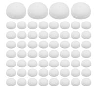 DOITOOL 60pcs Mini Ink Blending Tool - Finger Sponge Applicator Heads With Self-Adhesive For Crafting - Flat Detail Brushes For Color Blending Painting Drawing