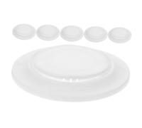 DOITOOL 6pcs Air Conditioner Decorative Wall Hole Cover Durable Elegant to Conceal Unappealing Openings Simple Installation for Clean Aesthetics Any Space
