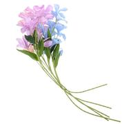DOITOOL 6pcs Artificial Bouquet Flower Bouquet Fake Silk Flower Home Decor Artificial Decoration Fake Bundles Marriage Silk Cloth