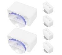 DOITOOL 6pcs Children Playpen Connector with Suction Cup Non-Slip Fence Accessories for Baby Safety Baby Anti-Slip Playpen Holders