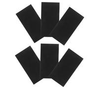 DOITOOL 6pcs Cuttable LED Light Dimming Stickers for Electrical Appliances and Routers Light Blocking Sheets Blackout Stickers for Electronics