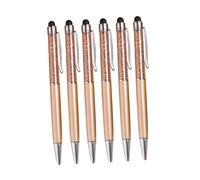 DOITOOL 6pcs Diamond Capacitor Stylus Pen Ballpoint Capacitive Touch Screen Pen for Stationery