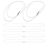DOITOOL 6pcs Large Elastic Bands for Trash Can Bags, Heavy Duty Garbage Can Fixing Bands Made of Elastic Rope, Prevent Slipping and Ensure a Snug Fit, for Home Kitchen Use