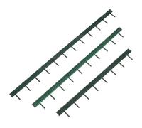 DOITOOL 6pcs Miniature Railway Scene Road Fence Sand Table Barriers for Train Model Dioramas Realistic Detailing Micro Landscape Craft Accessories for DIY Projects