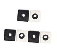DOITOOL 6pcs Professional Interview Mic Stand Logo Abs Material Microphone Isolation Shield for Reporters