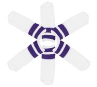 DOITOOL 6pcs Purple Pet Dental Finger Wipes for Dogs and Cats, Soft Silicone Toothbrush for Small Dogs, Oral Care Teeth Cleaning Tool for Puppy and Adult Pets