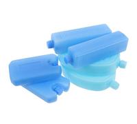 DOITOOL 6pcs Reusable Ice Cooler Packs Plastic Freezer Blocks for Coolers and Fans Rapid Cooling, Design for Picnics and Shipping Perishables, Portable Small Ice Packs for Outdoor Use