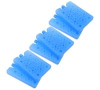 DOITOOL 6pcs Reusable Ice Packs for Cooler and Air Conditioner Fan, Lightweight Pe Material Rapid Cooling Function, for Picnic and Food Take, Portable Cooling Packs