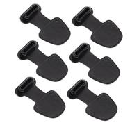 DOITOOL 6pcs Type-c Dust Plugs Silicone Phone Port Covers Anti-lost Charging Port Protectors for Smartphones Lightweight Mobile Phone Dust Covers