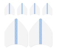 DOITOOL 6pcs V-Shaped Elastic Thigh Patches with Thigh Friction Prevention Strips for Women’s Inner Sports and Outdoor Use