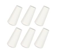 DOITOOL 6Pcs Wooden Blind Pull Cord Knobs Replacement Ends for Window Blinds Roman Shades Tassel Cord Drops Home Curtain Accessories