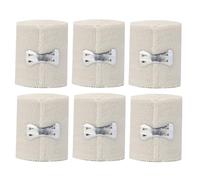 DOITOOL 6rolls Wrap Compression Wrap Conforming for Wound Dressing Home First Aid Supplies