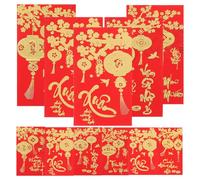 DOITOOL 72pcs Chinese New Year Red Envelopes - The New Year Hong Bao Lucky Money Packets 2026 Red Envelopes for Spring Festival Christmas Birthday Wedding