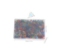 DOITOOL 764Pcs Triangle Glass Mosaic Tiles for DIY Crafts Geometric Stained Glass Shape Pieces for Mosaic Art Projects and Home Decor