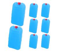 DOITOOL 8 Pack Reusable Cold Storage Ice Packs for Lunch Box and Beer Thin Pe with Rapid Cooling Effect for Beach and Outdoor Enthusiasts