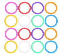 DOITOOL 80pcs Loose Leaf Metal Binder Rings: Binding Clips for Flashcards Notebook - Plastic Clasps for Office Book Paper Index Cards School Office Home